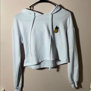 cropped hoodie